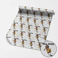 Bee Diddy Wrapping Paper Roll Dark Humor Internet Meme Brainrot Gen Z