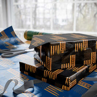 Beekeeping American Flag Honeycomb Honey Bees Beekeeper Wrapping Paper Roll