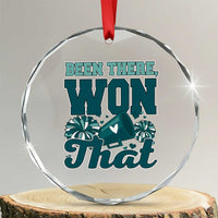 Been There Won That Cheer Spirit Crystal Glass Ornament Game Day Champions Sport Fans - Wonder Print Shop