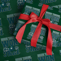 Been There Won That Cheer Spirit Wrapping Paper Roll Game Day Champions Sport Fans - Wonder Print Shop