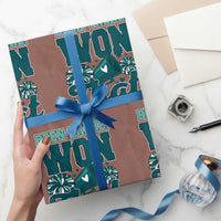 Been There Won That Cheer Spirit Wrapping Paper Roll Game Day Champions Sport Fans - Wonder Print Shop
