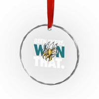 Been There Won That Fierce Eagle Crystal Glass Ornament Game Day Champions Sport Fans - Wonder Print Shop