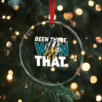 Been There Won That Fierce Eagle Crystal Glass Ornament Game Day Champions Sport Fans - Wonder Print Shop