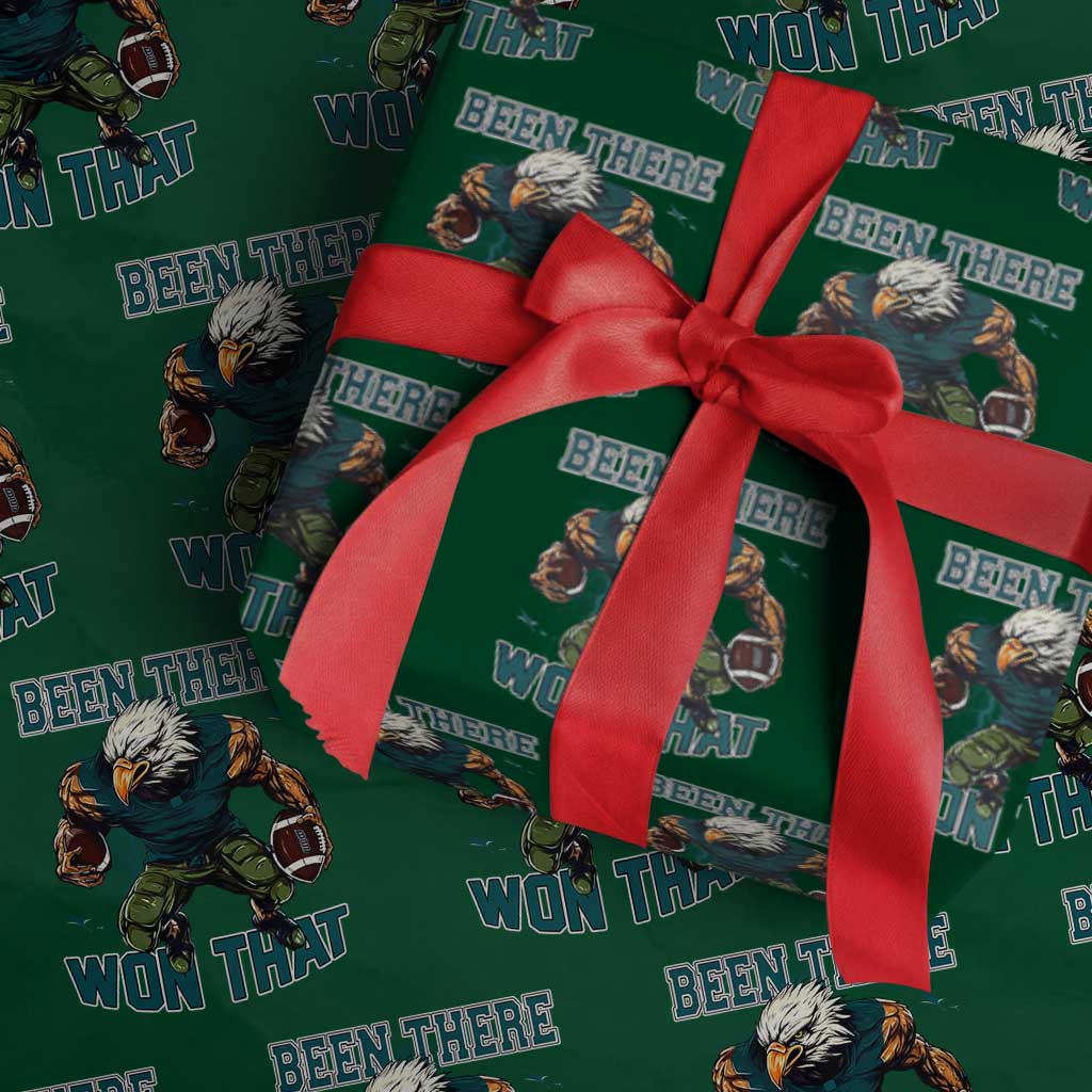 Been There Won That Fierce Football Graphic Wrapping Paper Roll Game Day Champions Sport Fans - Wonder Print Shop