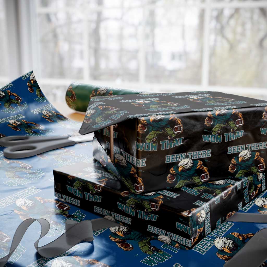 Been There Won That Fierce Football Graphic Wrapping Paper Roll Game Day Champions Sport Fans - Wonder Print Shop