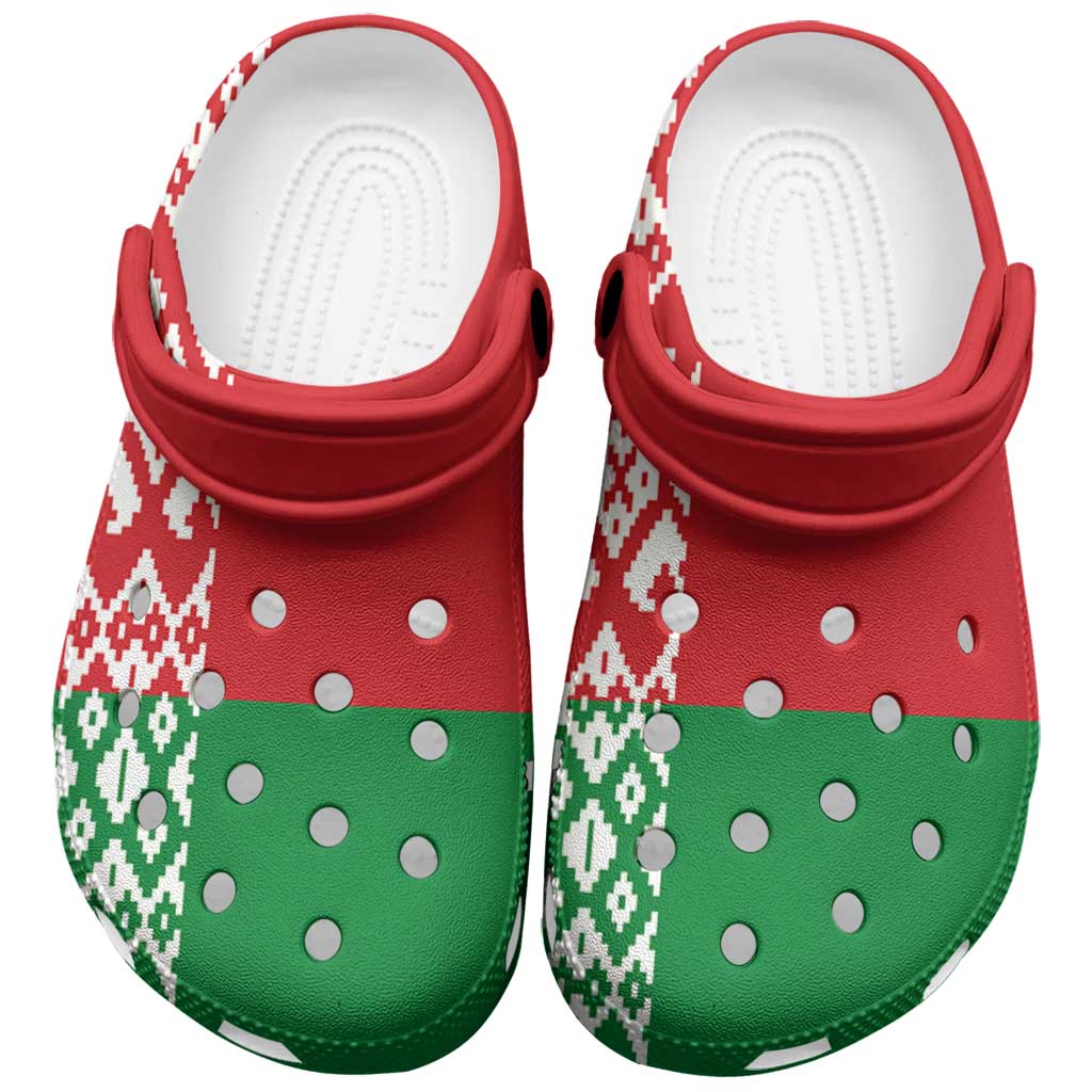 Belarus Clogs Shoes Flag Color Inspiration - Wonder Print Shop