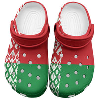 Belarus Clogs Shoes Flag Color Inspiration - Wonder Print Shop
