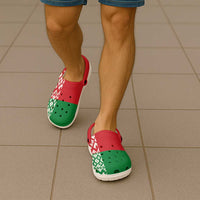 Belarus Clogs Shoes Flag Color Inspiration - Wonder Print Shop