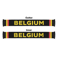 Belgium Football 2026 Soccer Scarf Flag Style