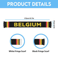 Belgium Football 2026 Soccer Scarf Flag Style