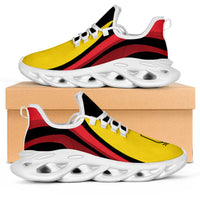 Belgium Football Clunky Sneakers Flag-Inspired Curve Style