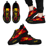 Belgium Football Nations 2026 Personalized Sneakers Sporty Pattern