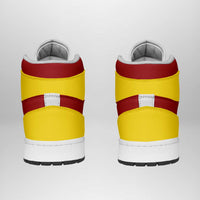 Belgium High Sneakers AJ1 Classic National Flag Style - Wonder Print Shop