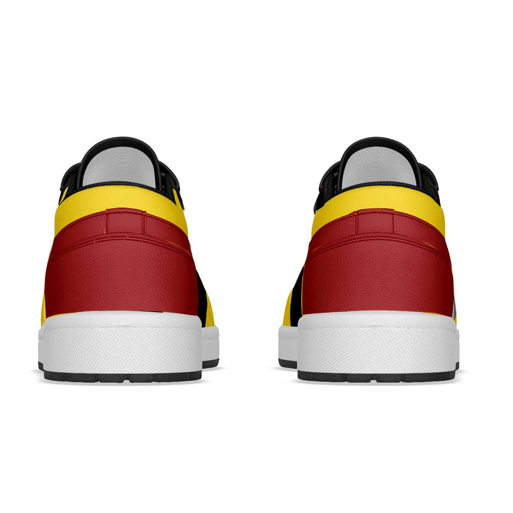 Belgium Low Sneakers Classic National Flag Style - Wonder Print Shop