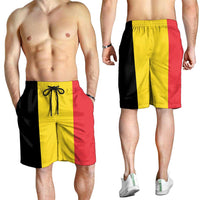 Belgium Shorts for Men National Flag Colors - Wonder Print Shop