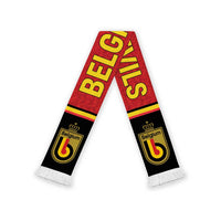 Belgium World Football 2026 Soccer Scarf Go Red Devils Road To Glory