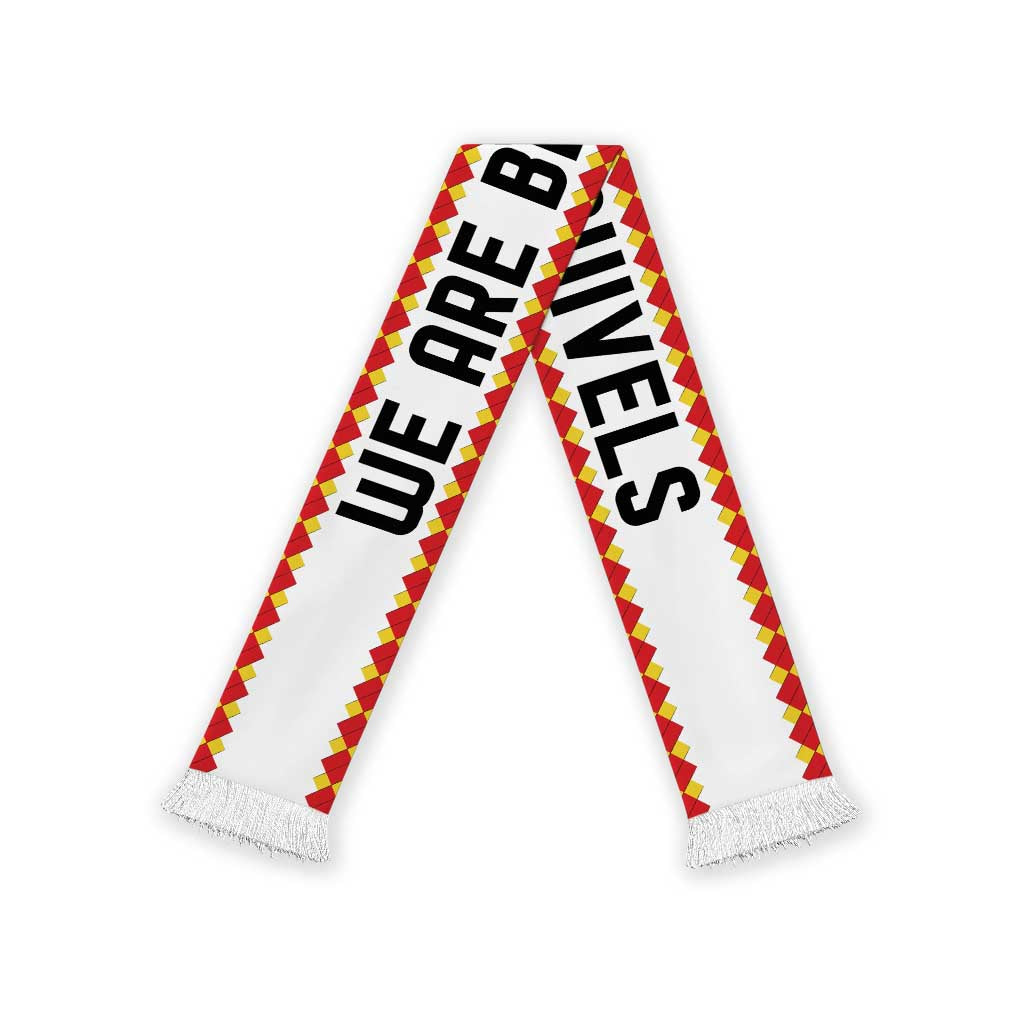 Belgium World Football 2026 Soccer Scarf National Pride Never Stops