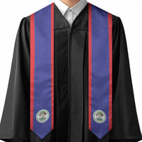 Belize Graduation Stole Flag Style