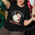 Be Nice To The Teacher Santa Is Watching Retro Groovy Christmas T Shirt - Wonder Print Shop