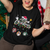 Mini Penguin With Xmas Light Ornaments Balls Merry Christmas T Shirt - Wonder Print Shop
