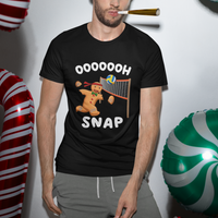 Christmas Sport T Shirt Volleyball Player Gingerbread Man Blocker Oh Snap - Wonder Print Shop