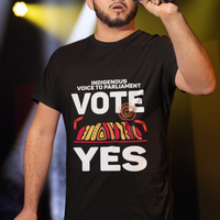 Australia Indigenous T Shirt Vote Yes Voice To Parliament Urulu - Wonder Print Shop