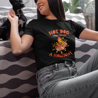 Hot Dog T Shirt Hot Dog Looking For A Hallway Funny Adult Joke Glizzy Slang - Wonder Print Shop