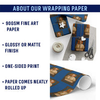 Beloved Pope Francis Wrapping Paper Roll 1936-2025 Memorial - Wonder Print Shop