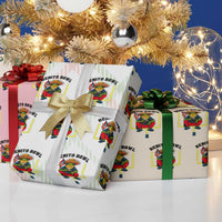Benito Bowl Coquí Frog Football Wrapping Paper Roll Funny Puerto Rico Flag Game Day Music Fans