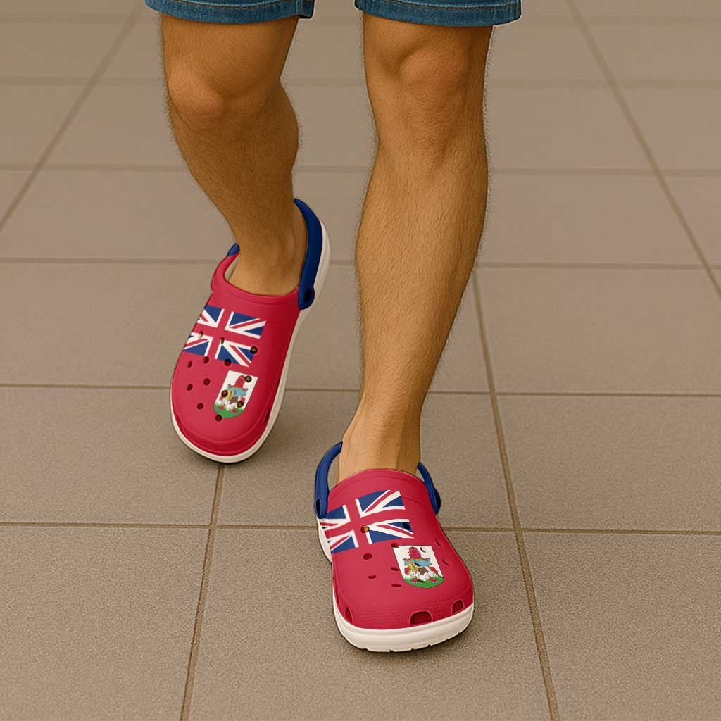 Bermuda Clogs Shoes Heritage Palette Flag-Inspired - Wonder Print Shop