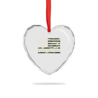Best Effin Bonus Dad Ever Heart Crystal Glass Ornament Funny Step Dad Camo American Flag