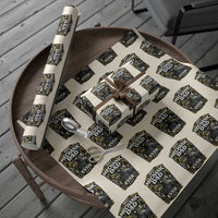 Best Mechanic Dad Ever Wrapping Paper Roll Auto Repair Fathers Day Graphic