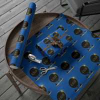 Bigfoot August 12 2026 Total Solar Eclipse Wrapping Paper Roll Totality Sasquatch Cryptid Stargazer Memorabilia