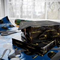 Bigfoot August 12 2026 Total Solar Eclipse Wrapping Paper Roll Totality Sasquatch Cryptid Stargazer Memorabilia