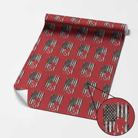 Bigfoot Deer Hunting Wrapping Paper Roll Camo US Flag Deer Elk Buck Hunting Hunter Dad