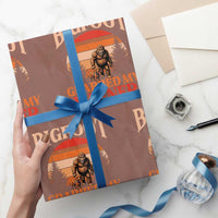 Bigfoot Grabbed My Wiener Wrapping Paper Roll Funny Dachshund Lover Gift - Wonder Print Shop