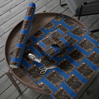Bigfoot Mechanic Meme Wrapping Paper Roll Funny Sasquatch Fixing Cars