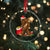Bigfoot Xmas Crystal Glass Ornament Xmas Movie Sasquatch Lovers - Wonder Print Shop