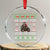 Biker Santa Claus Crystal Glass Ornament Oh What Fun It Is To Ride Motorcycle Christmas Ugly Sweater - Wonder Print Shop