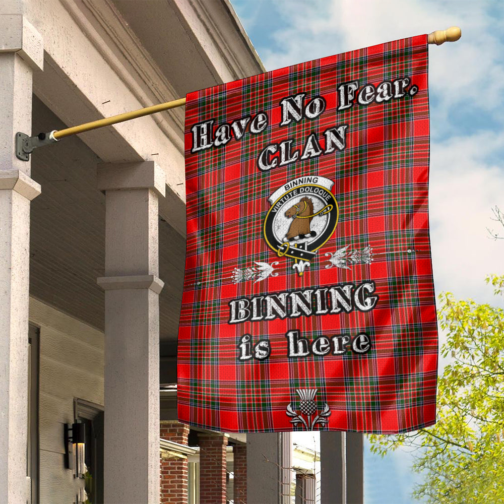 binning-clan-tartan-flag-family-crest-have-no-fear-tartan-garden-flag