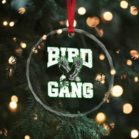 Bird Gang Crystal Glass Ornament Vintage 90s Style Classic Eagles Fly TS10