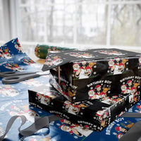Birthday Boy Jesus Christmas Wrapping Paper Roll Christian Xmas - Wonder Print Shop