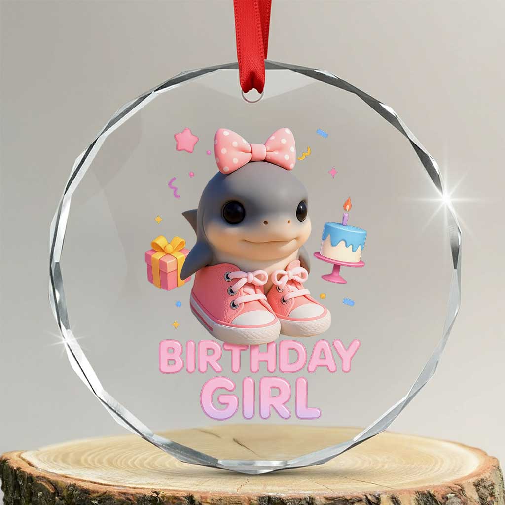 Birthday Girl Crystal Glass Ornament Italian Brainrot Meme Party Funny Las Tralaleritas - Wonder Print Shop