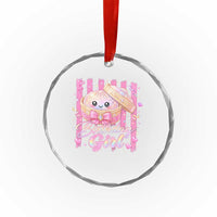 Birthday Girl Cute Glitter Dumpling Crystal Glass Ornament Kawaii Food Squishy Summer Stripes