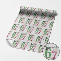 Birthday Girl I Was 6 Now I Am 7 Wrapping Paper Roll Gift For Alpha Kids - Wonder Print Shop