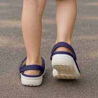 Bison Buffalo Soldiers Clogs Shoes American Heroes Blue Grunge Style - Wonder Print Shop