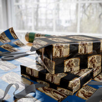 Black Cowboy Nat Love Wrapping Paper Roll African American Western Rodeo Melanin Black History Texas - Wonder Print Shop