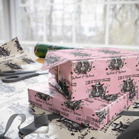 Black Cowgirl Wrapping Paper Roll I Do A Thing Called What I Want - Wonder Print Shop