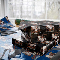 Black Cowgirl Wrapping Paper Roll Where Them Fans At Boots On The Ground - Wonder Print Shop