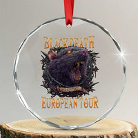 Black Death European Tour Crystal Glass Ornament Plague Rat Medieval History Alternative Art - Wonder Print Shop